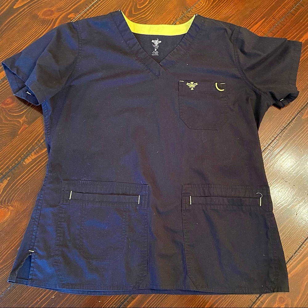 Black Med Couture Top